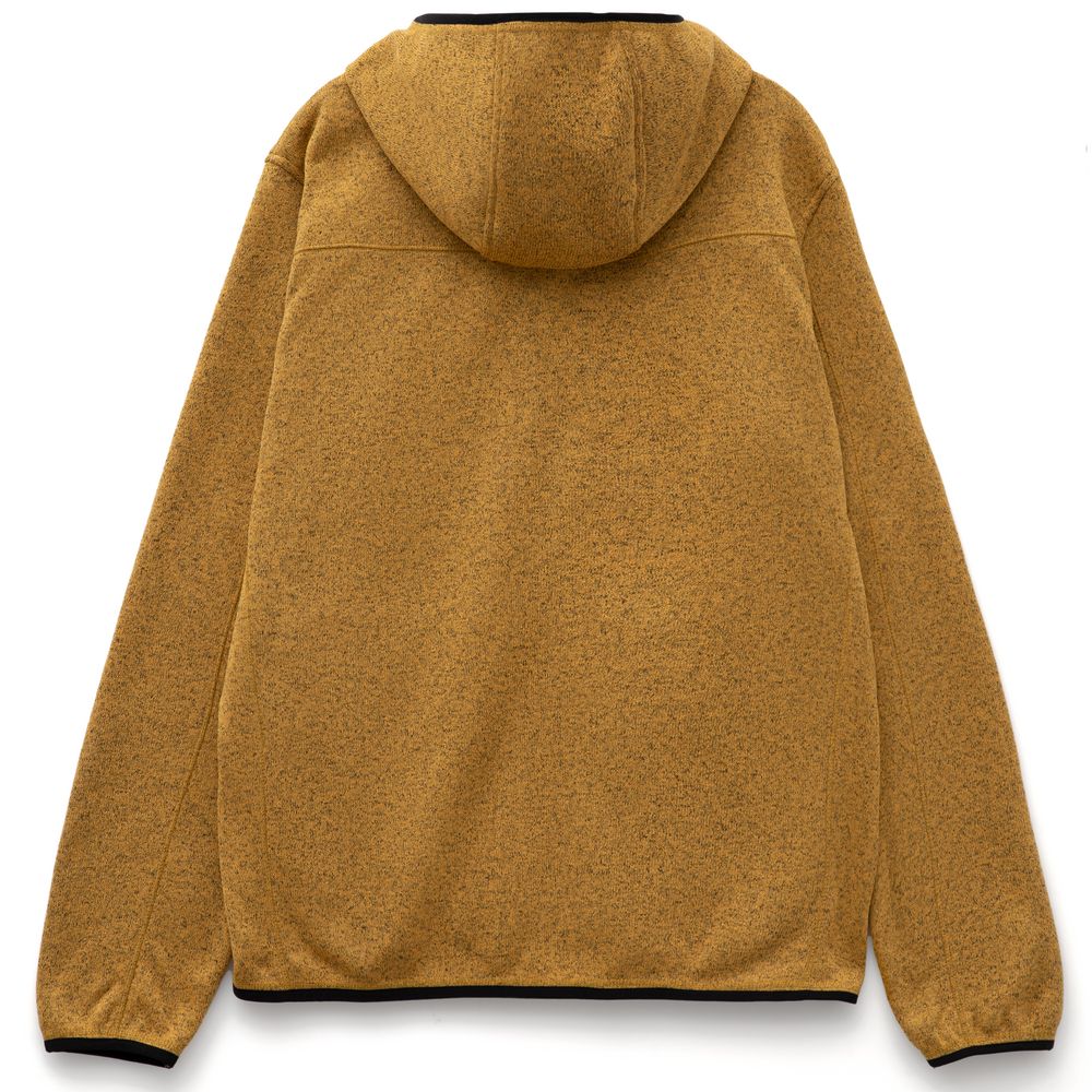 Куртка с капюшоном унисекс Gotland, горчичная-2