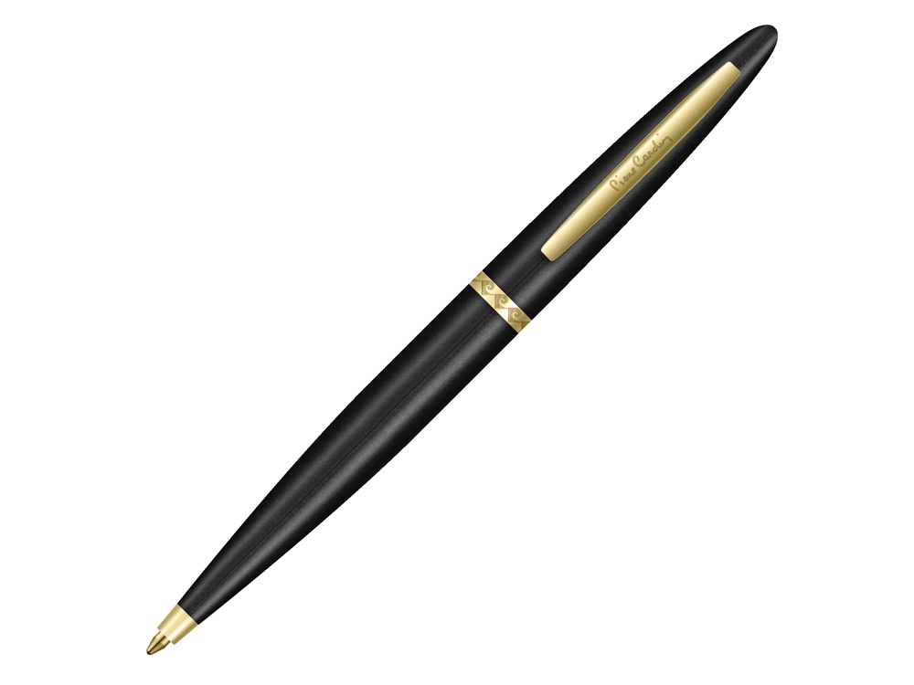 Ручка шариковая Pierre Cardin CAPRE. Цвет - черный. Упаковка Е-2.-0