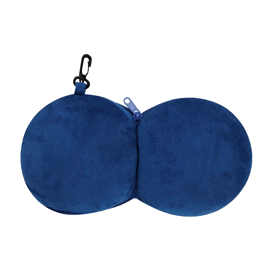 Подушка-маска для путешествий Mask, Тёмно-синий-4