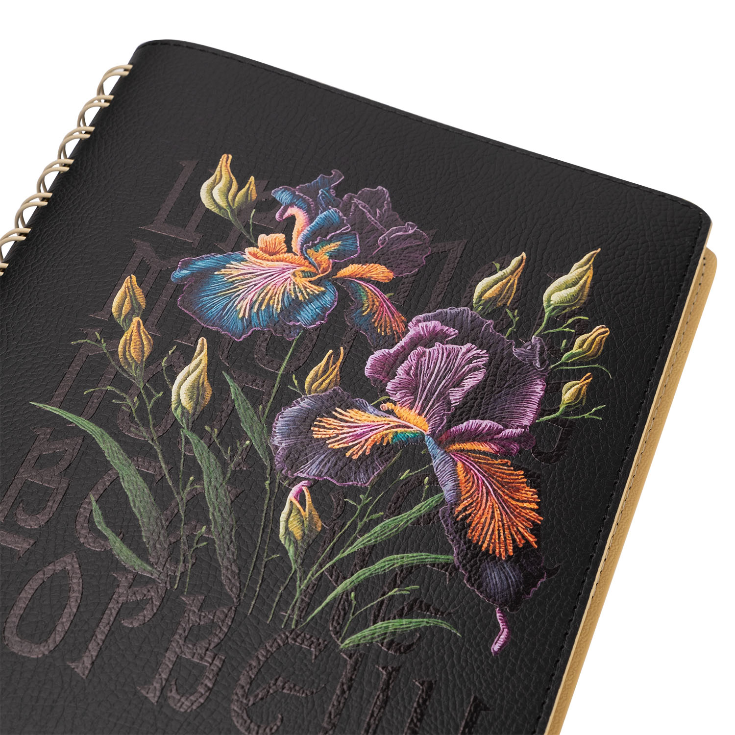 Ежедневник Vista недатированный, черный/бежевый-11