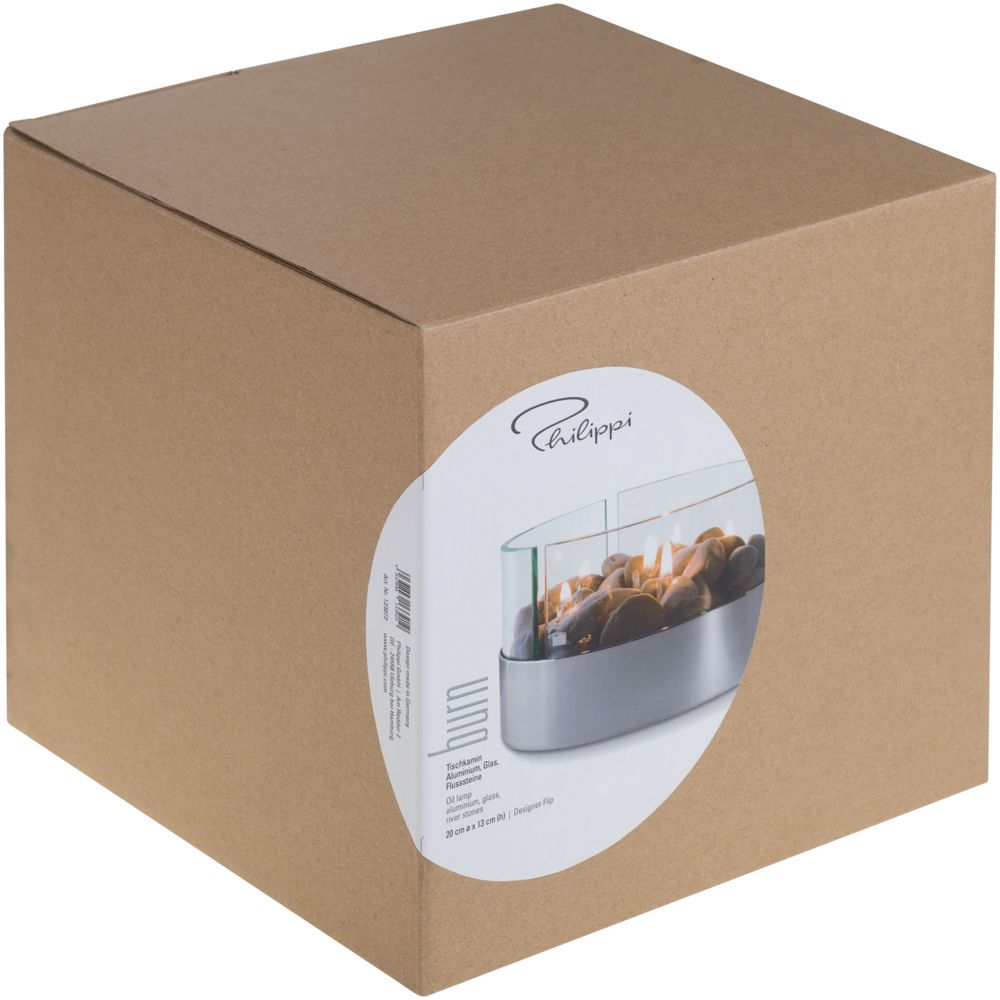 Настольный камин Magnifique с базальтовыми камнями, ver.2-3