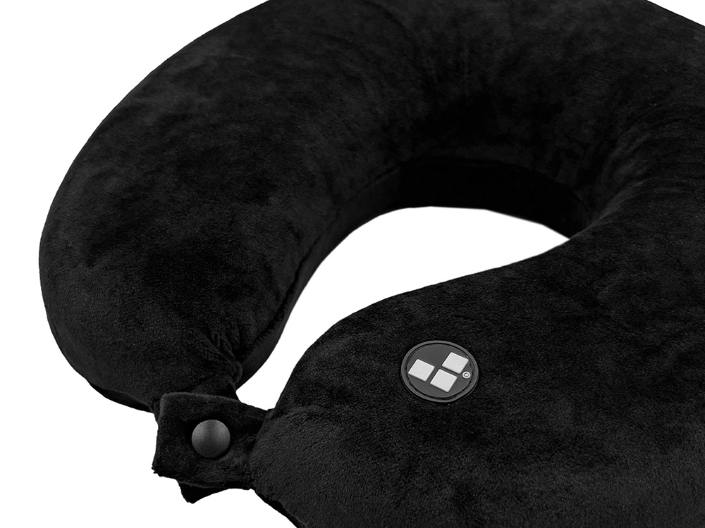 Подушка для путешествий с эффектом памяти Мемо Drowsy Black-4