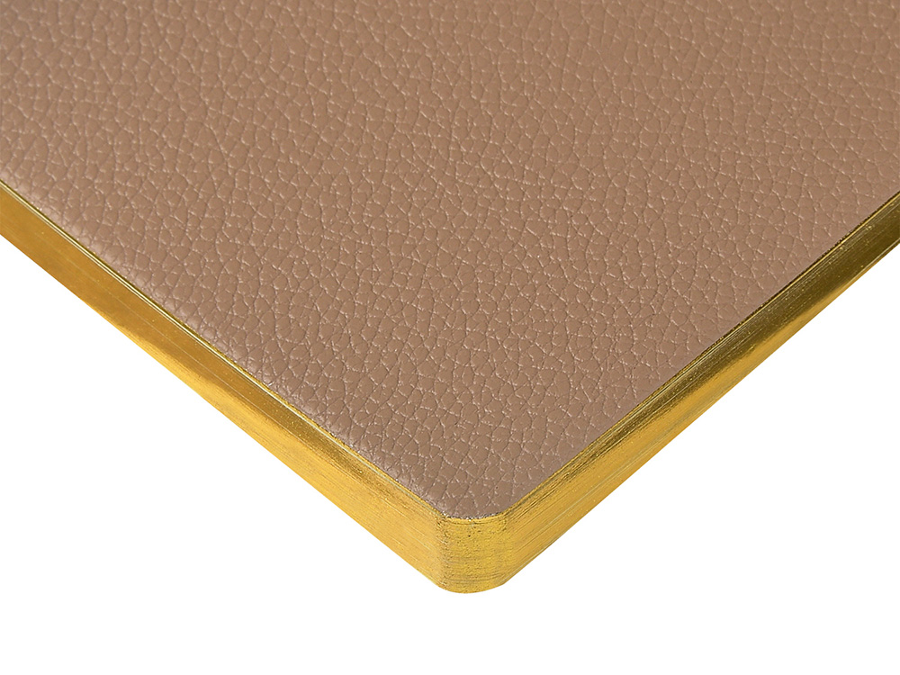 Еженедельник недатированный А6 Total beige с нашивкой, бежевый-4