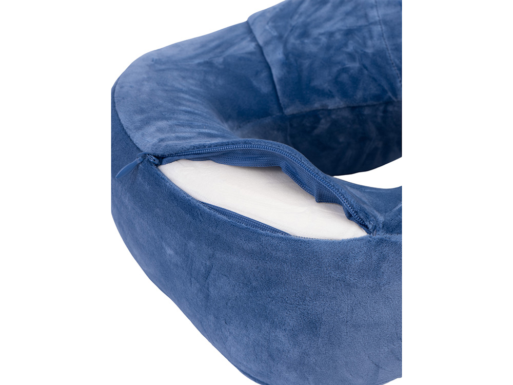 Подушка для путешествий с эффектом памяти Мемо Bluewinder Denim-4