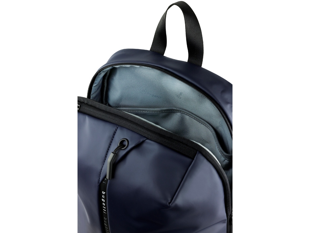 Рюкзак BUGATTI Blanc 15'', синий, тарпаулин/полиэстер, 32х15,5х45 см-3