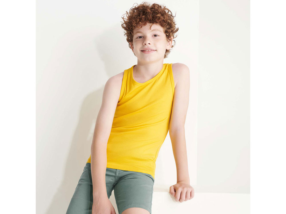 Майка Texas мужская, золотисто-желтый-4