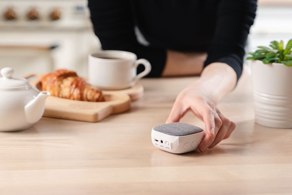 Беспроводная колонка Chubby, красная-3