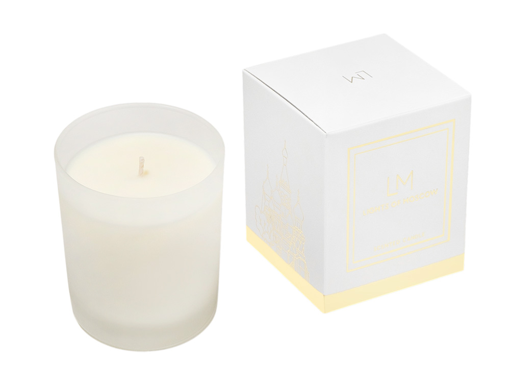 Ароматическая свеча в матовом стакане Sensual, коллекция Exclusive, 250 мл (без лого LM)-0