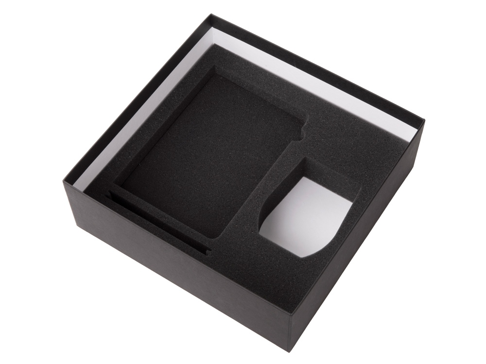 Подарочный набор c блокнотом C3, ручкой и термокружкой, оранжевый-2