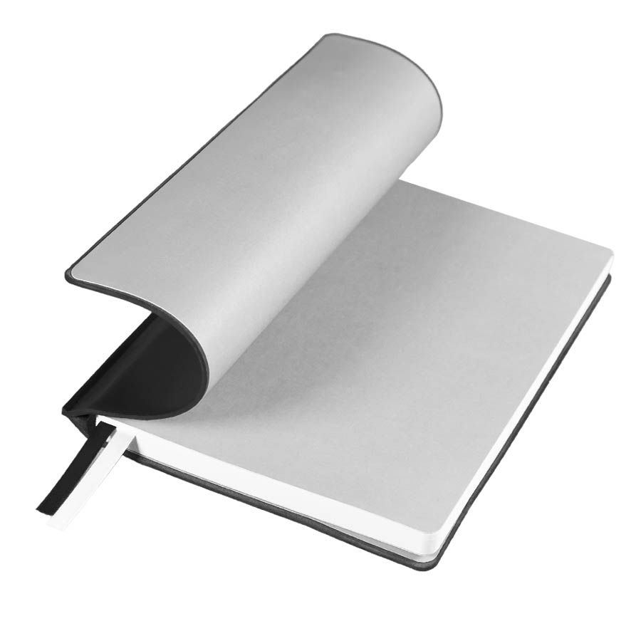 Ежедневник недатированный MAVE, черный, формат А5, блок в линейку, черный-3