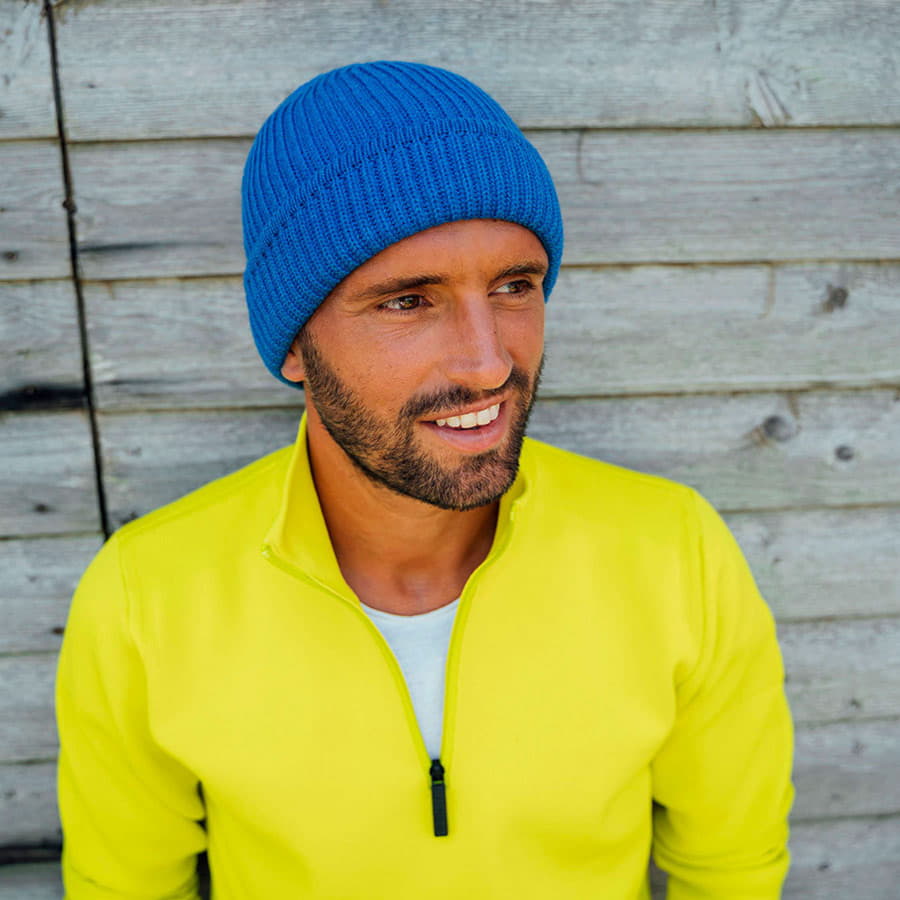 Шапка MAPLE из пряжи Polylana®, синий-3