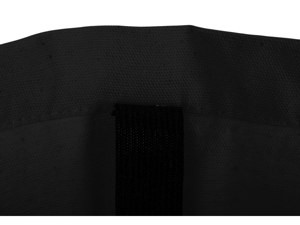 Сумка Fixy из переработанного хлопка с фиксирующей эластичной лентой, черный-6