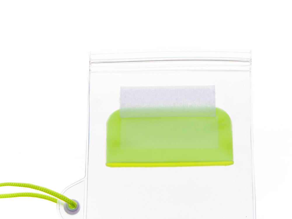 Влагостойкий чехол Repel, зеленый/прозрачный-2