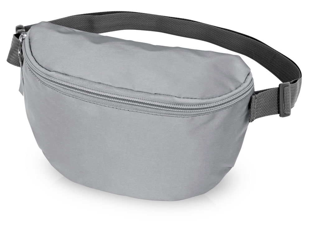 Светоотражающая сумка на пояс Reflector, серебристый-0