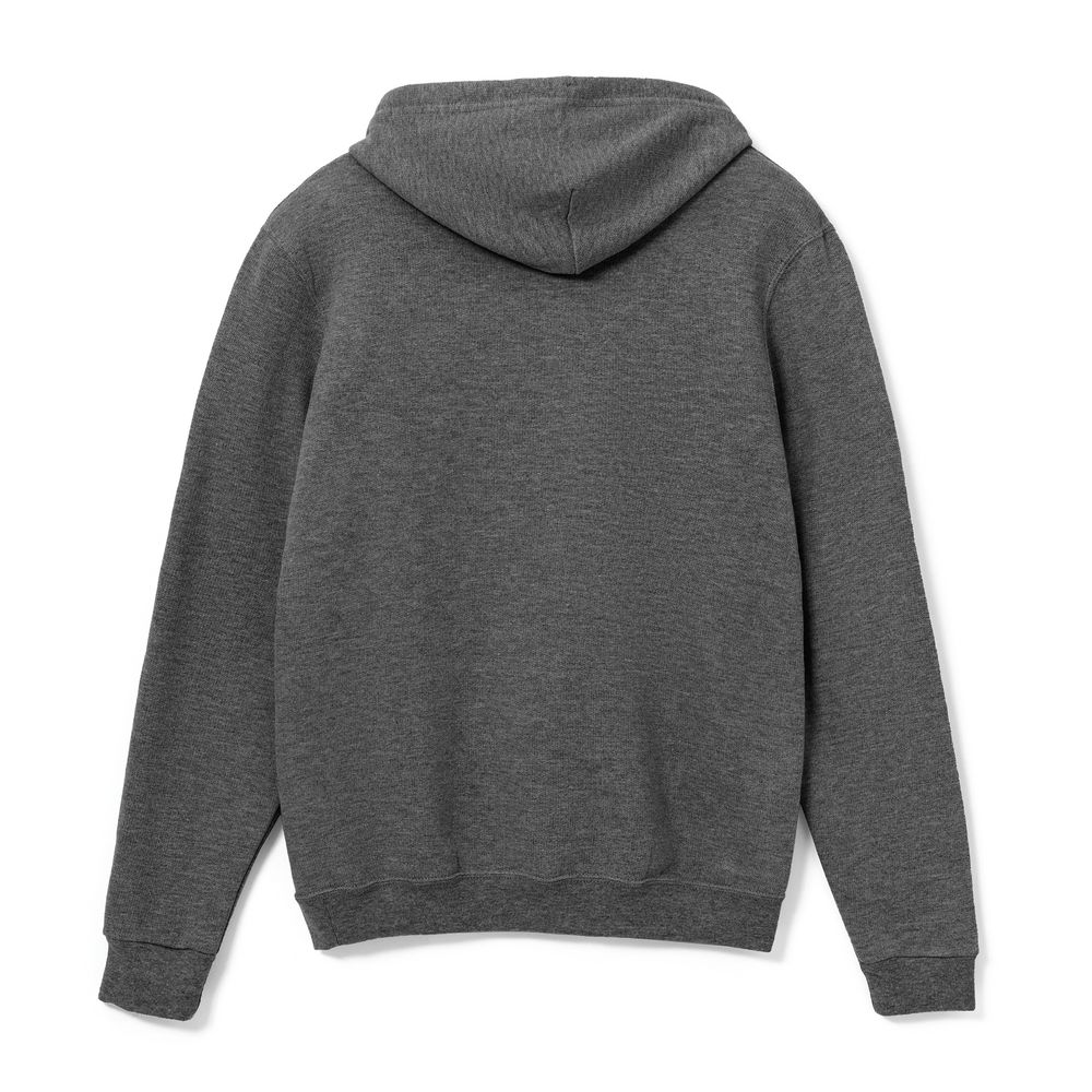 Толстовка с капюшоном Snake II черный меланж-2