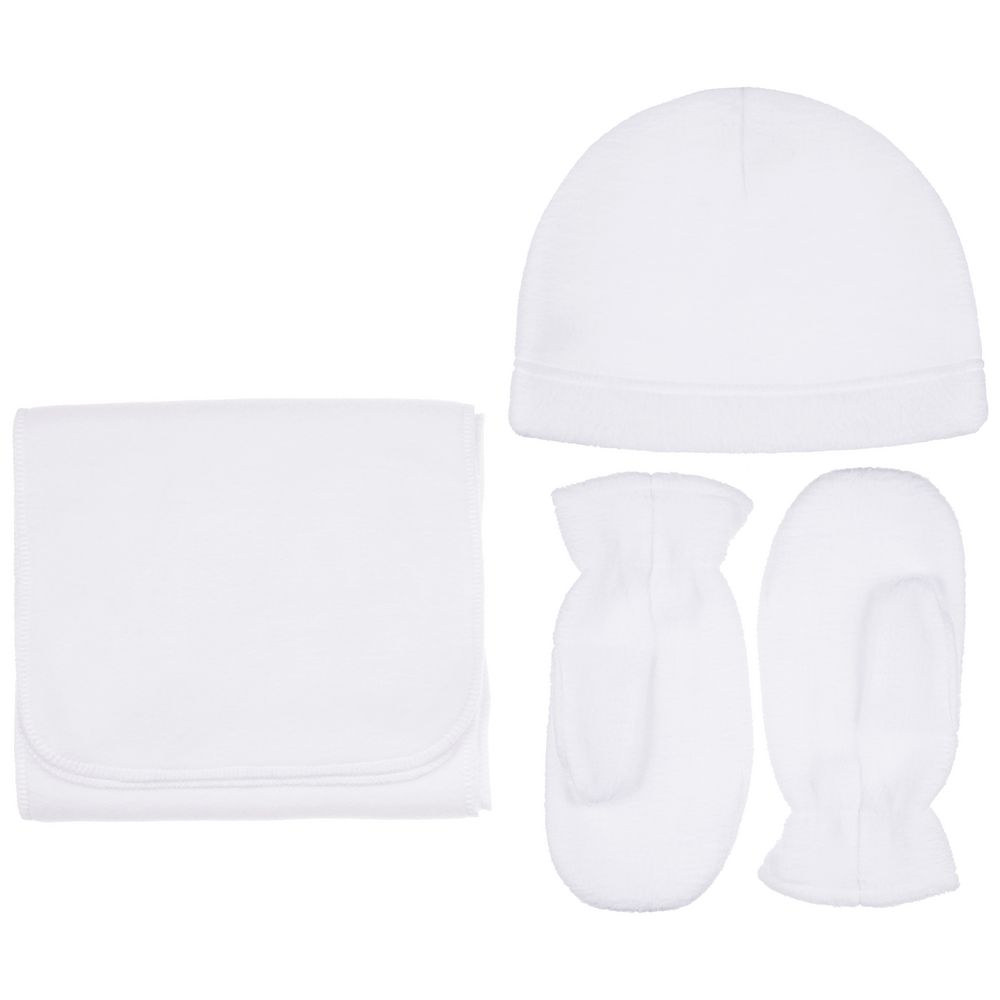 Шапка Fleecy, белая-2