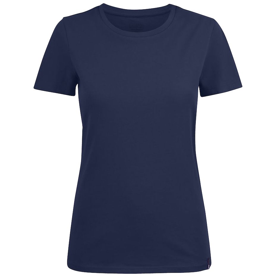 Футболка женская Ladies American U, темно-синяя-1