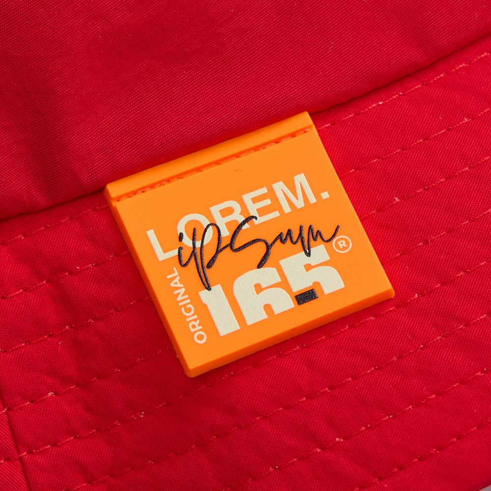 Лейбл из ПВХ Kare, оранжевый неон-5