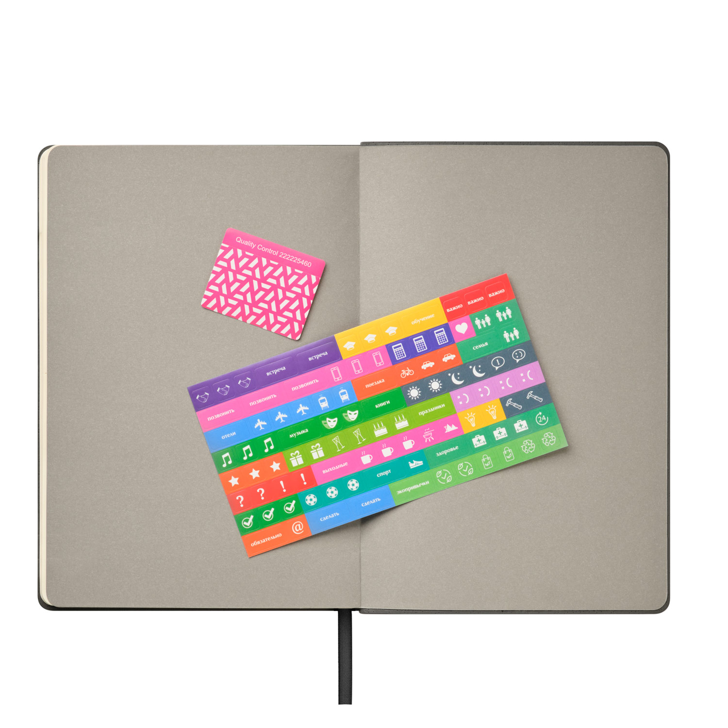 Ежедневник Teolo недатированный, черный-10