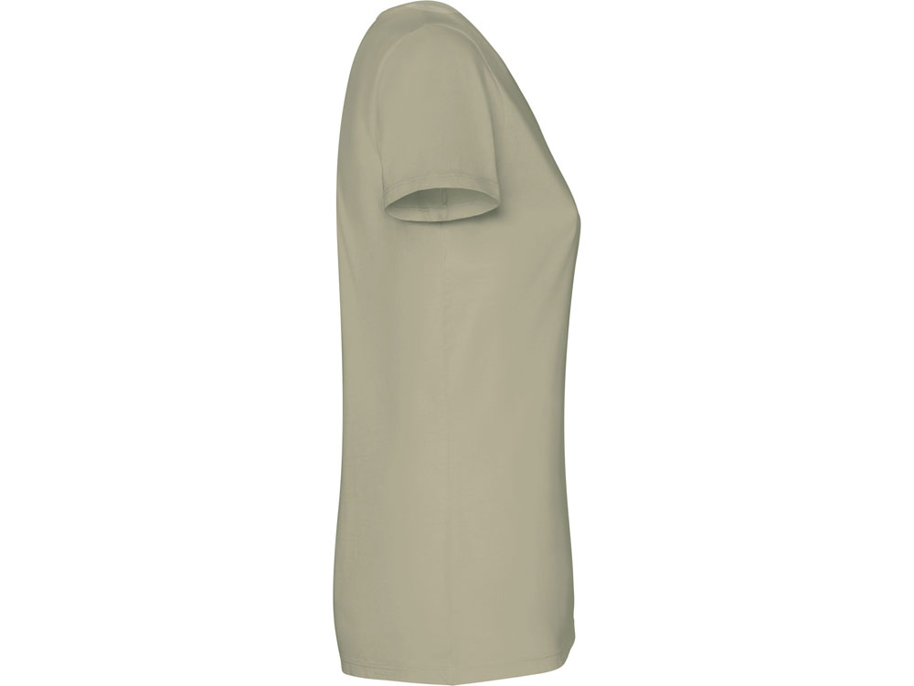 Футболка Fiyi женская, светлый хаки выстиранный-3