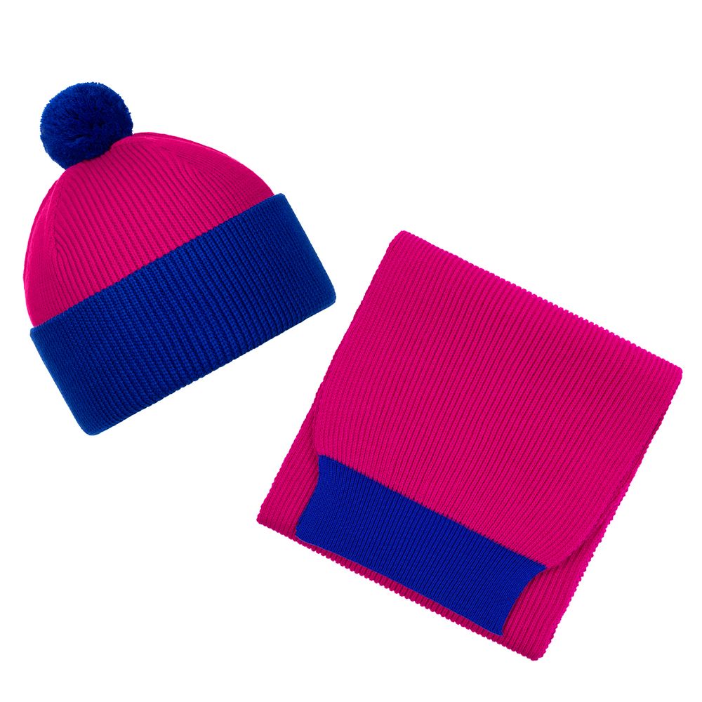 Набор Snappy, фуксия с синим-3