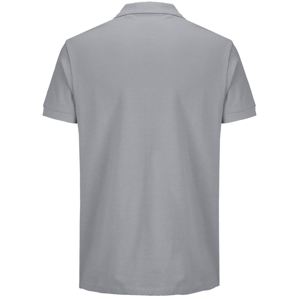 Рубашка поло унисекс Pacific, серая-1