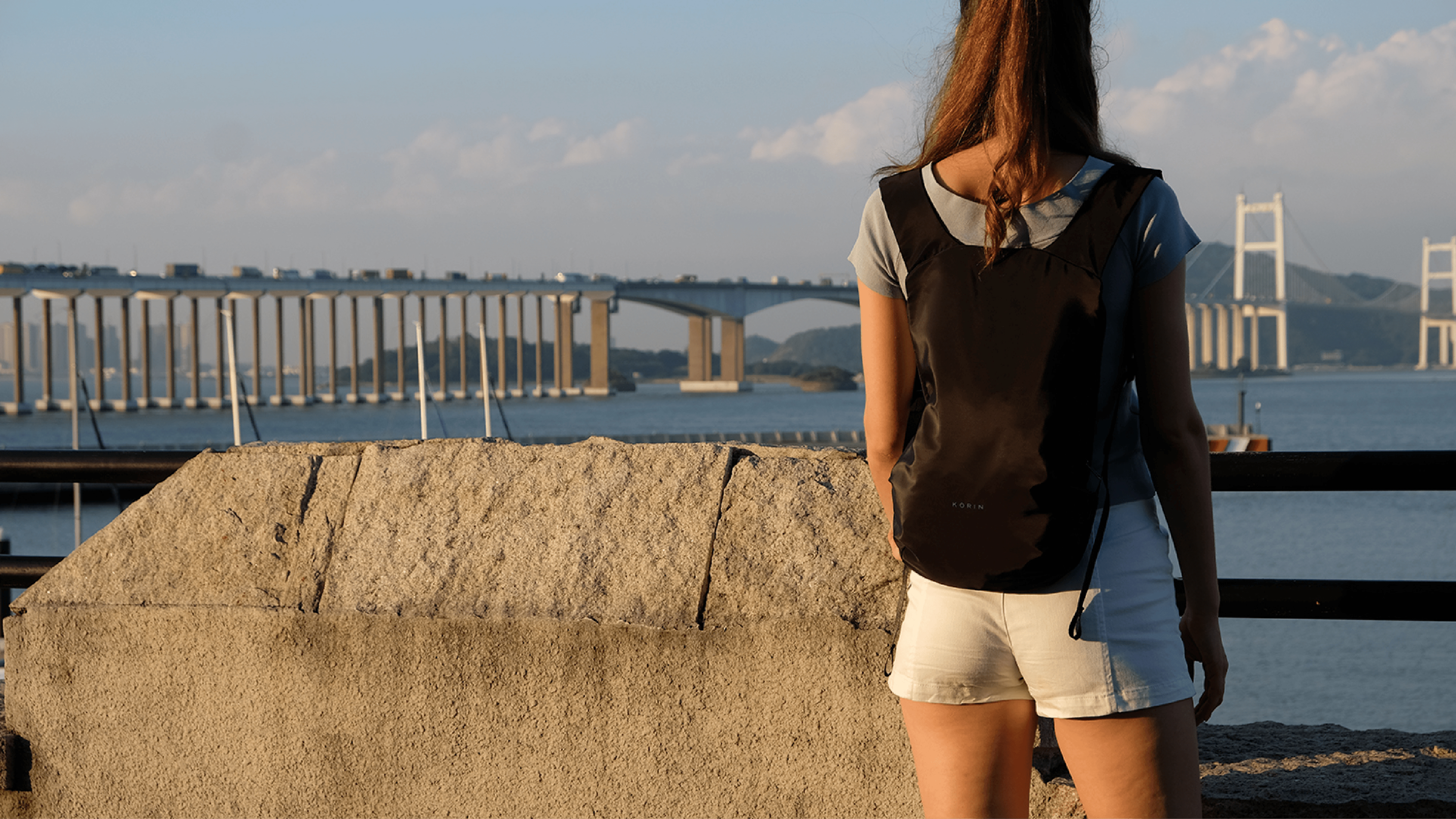 Рюкзак FlexPack Air 46х33х8 см, черный-21