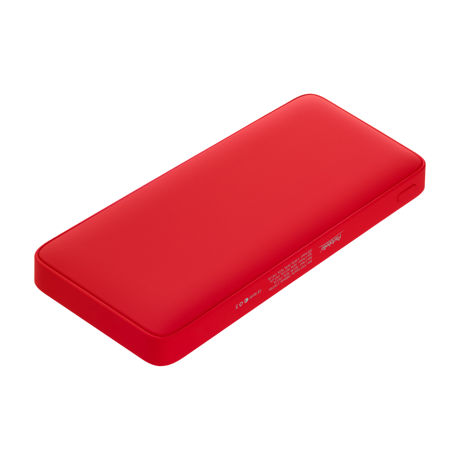 Внешний аккумулятор с подсветкой Анкор Плюс PD (Ancor PD Plus) 10000 mAh, красный-1