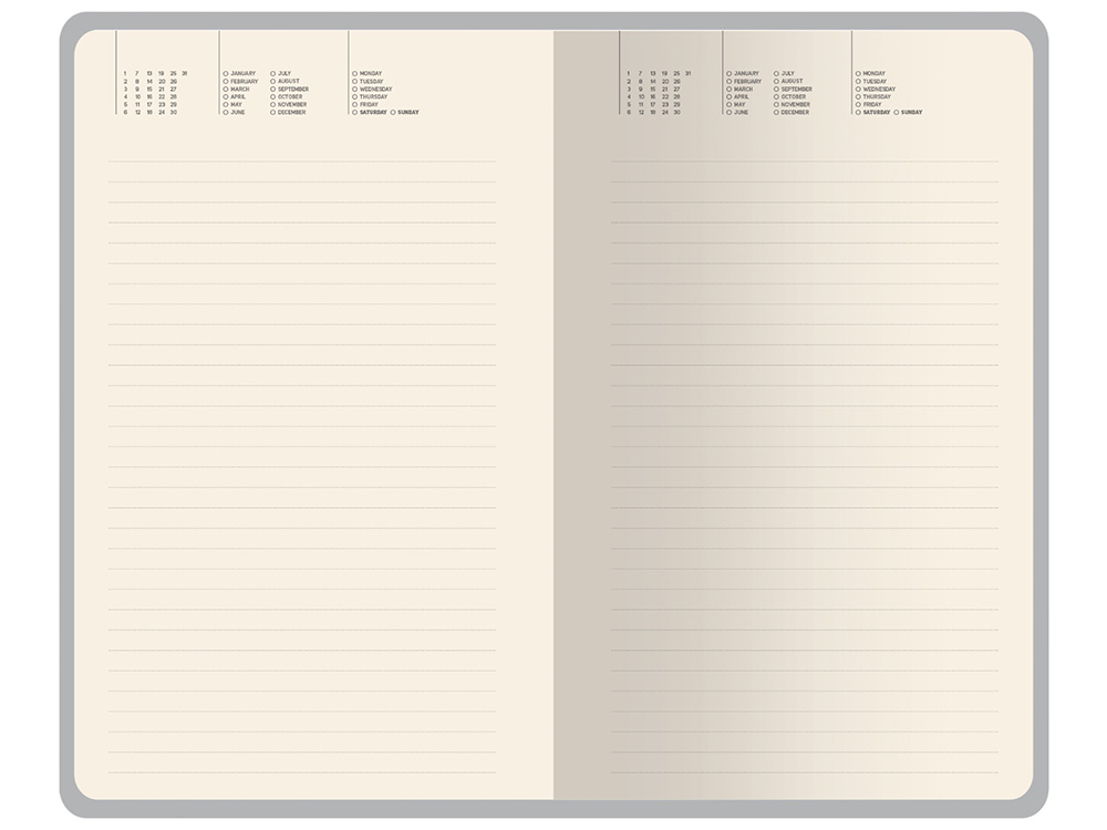 Ежедневник недатированный А5 Valencia, синий-3