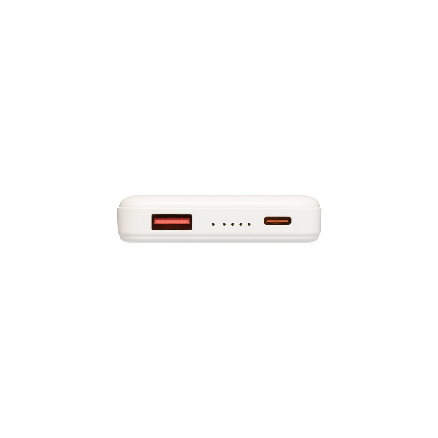 Внешний аккумулятор Ларго PD (Largo PD) 5000mAh с функцией беспроводной зарядки 15W, белый-5