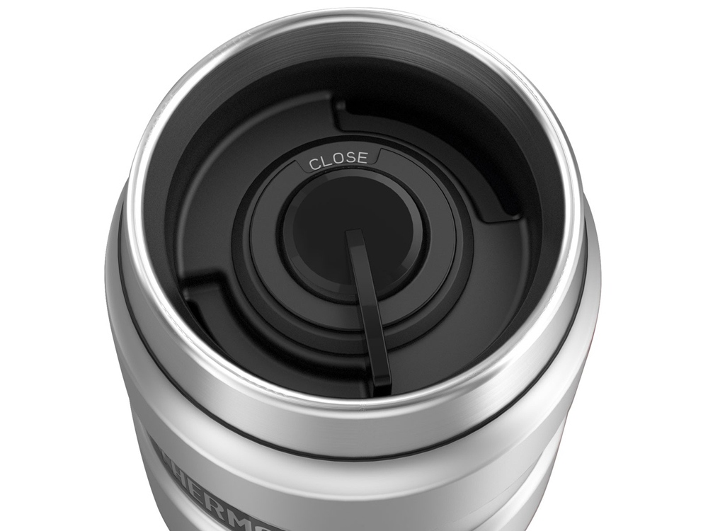 Кружка-термос из нерж. стали тм THERMOS SK1005SBK 0.47L, стальной-3