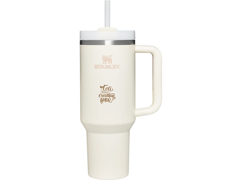 Stanley Quencher H2.0 термокружка 1200 мл - Кремовый-2