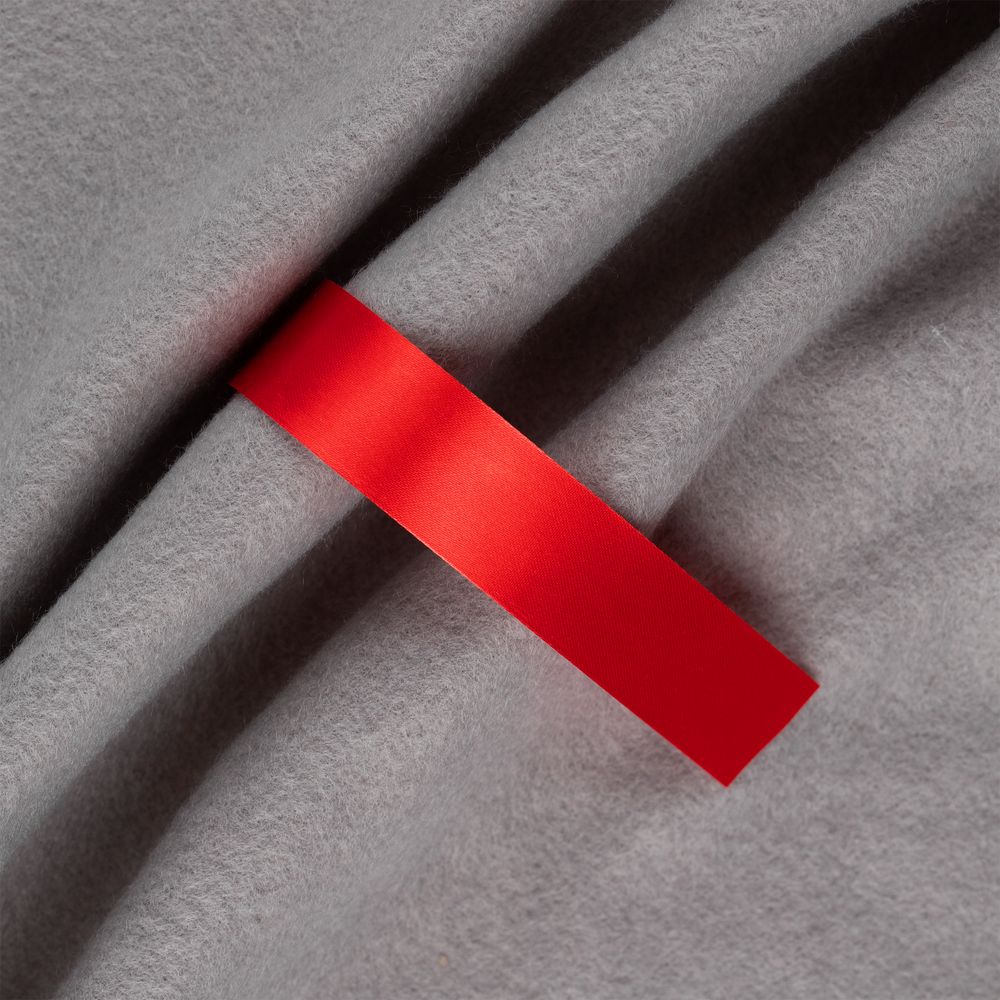 Лента сатиновая Satin 20 S, красная, 40 см-1