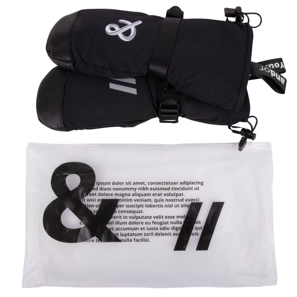 Варежки Big Boss, черные-7