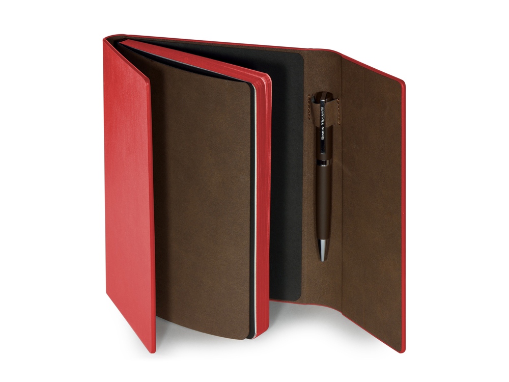 Ежедневник недатированный с магнитным клапаном, А5 WALTZ, красный-1