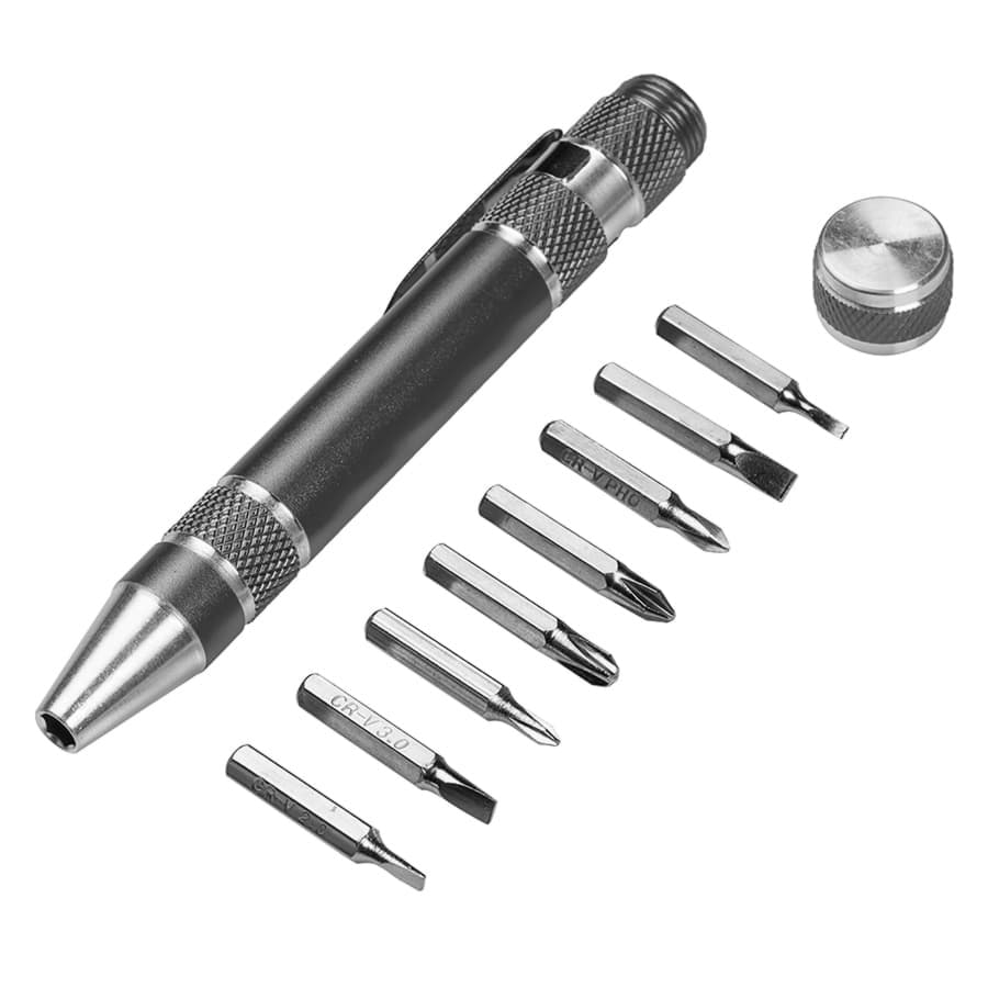 Набор из 8 отверток MULTIPEN, серый-1