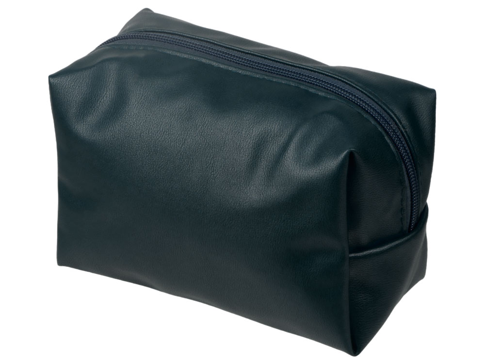 Косметичка из эко-кожи Enio, темно-синий-2