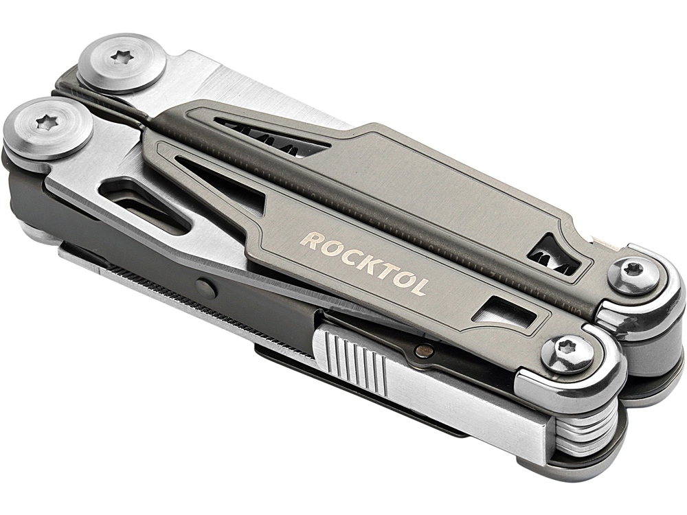 Мультитул Rocktol 19 в 1 с титановыми ручками, нейлоновый чехол, подарочная коробка-6