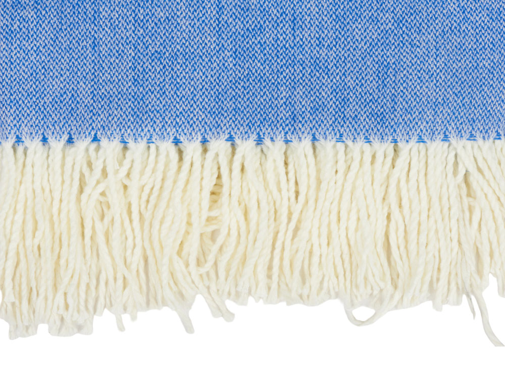 Акриловый плед Dapple 160x210 см, синий-2