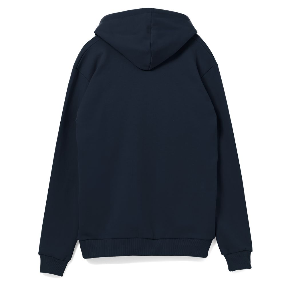 Толстовка на молнии с капюшоном Siverga Heavy 2.0, темно-синяя-1