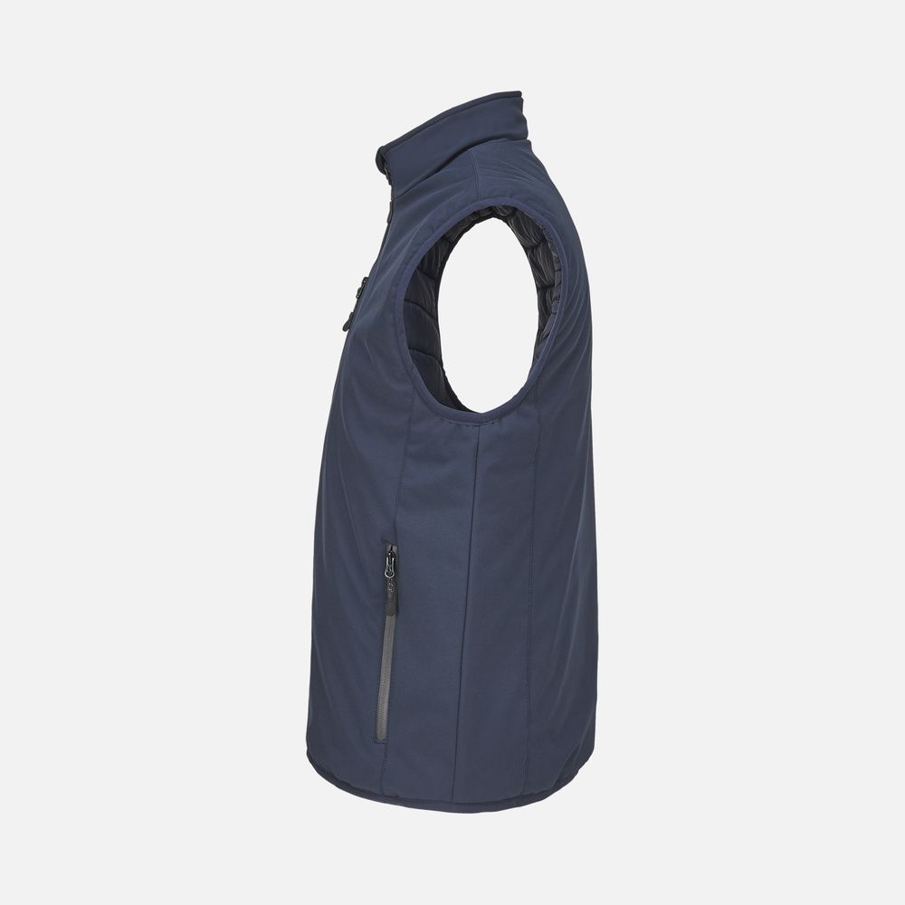 Жилет софтшелл унисекс Falcon BW, синий-2