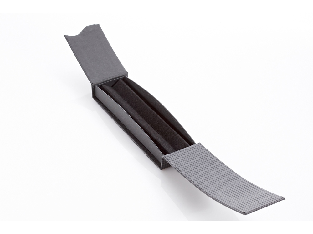 Чехол с магнитным замком ETUI в черном цвете для одной письменной принадлежности-1