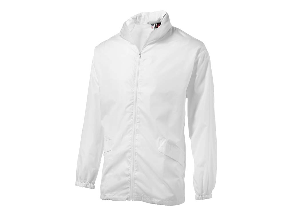 Ветровка Miami мужская с чехлом, белый-4