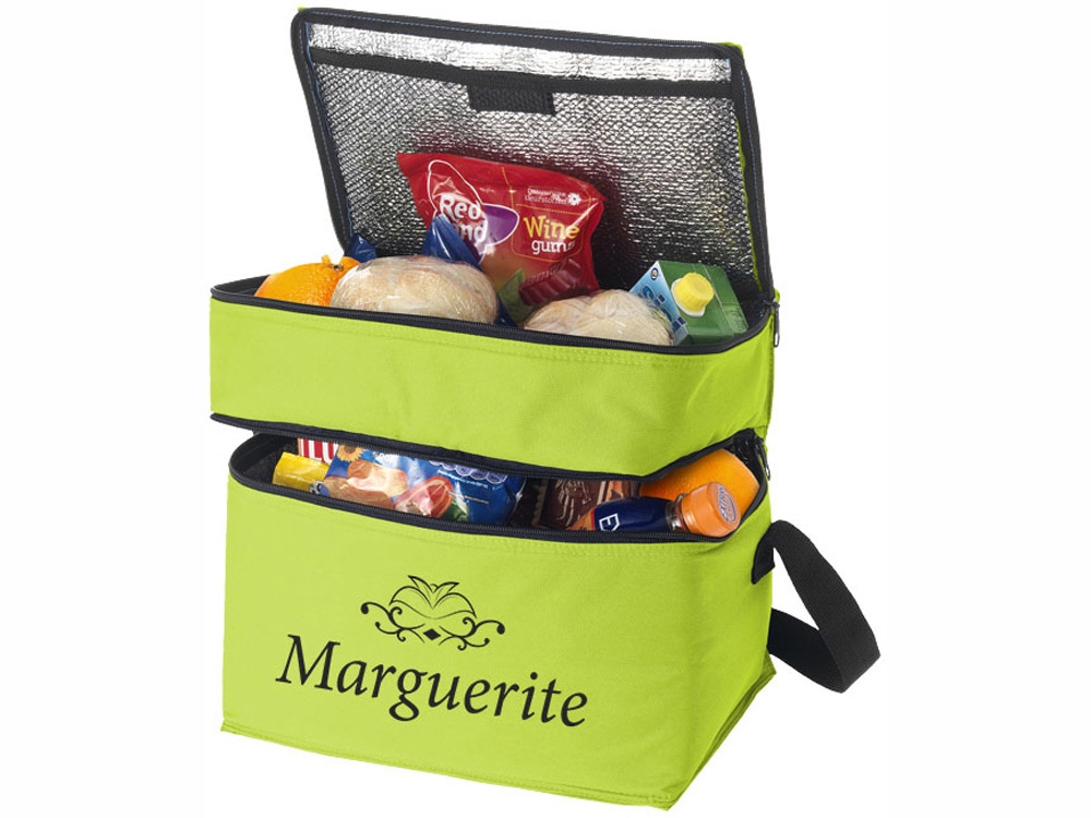 Сумка-холодильник Oslo, зеленое яблоко-4