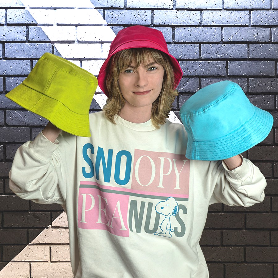 Хлопковая панама BRIM 250, фиолетовый-1