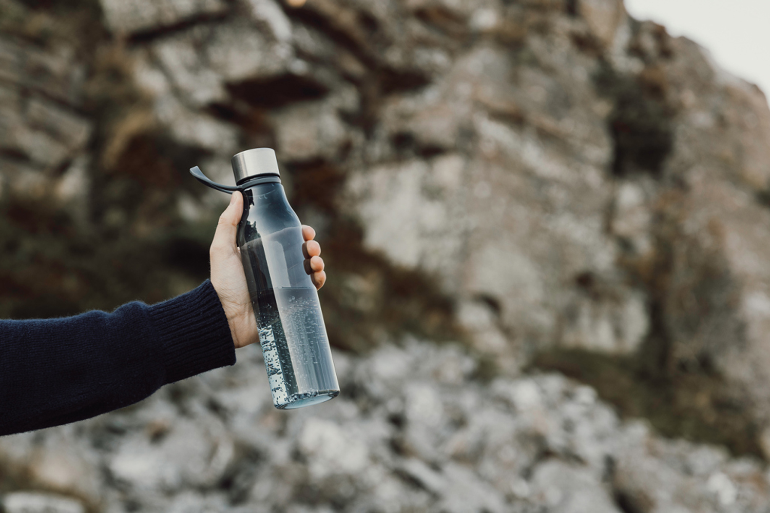 Бутылка для воды VINGA Lean из rPET RCS, 800 мл-5