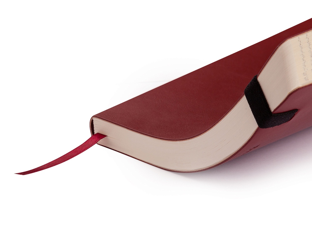 Ежедневник недатированный А5 Vincent, бордовый-4