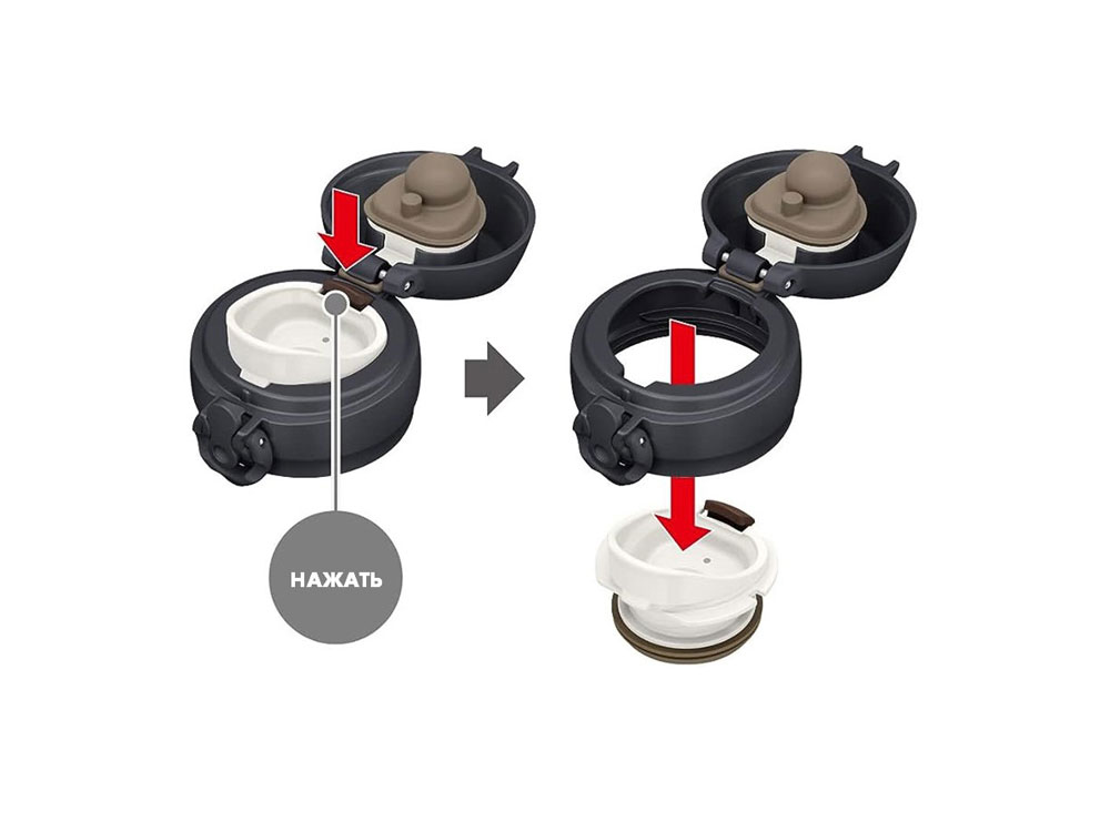 Термос из нерж. стали тм THERMOS JNL-356 SMB0.35L-6