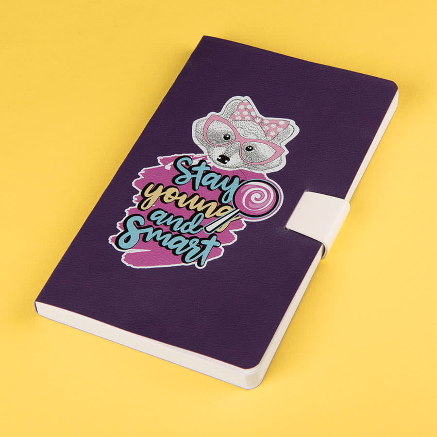 Ежедневник недатированный CANDY, формат А5, бирюзовый-3