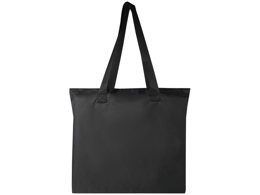 EcoFold Складная эко-сумка из RPET 16 л - сплошной черный-2